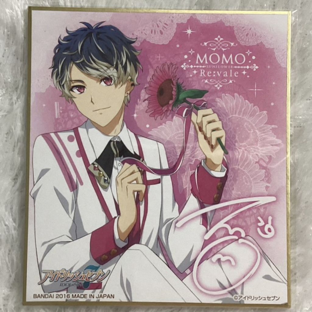 Idolish7 Re:vale Sunohara Momose Momo Shikishi