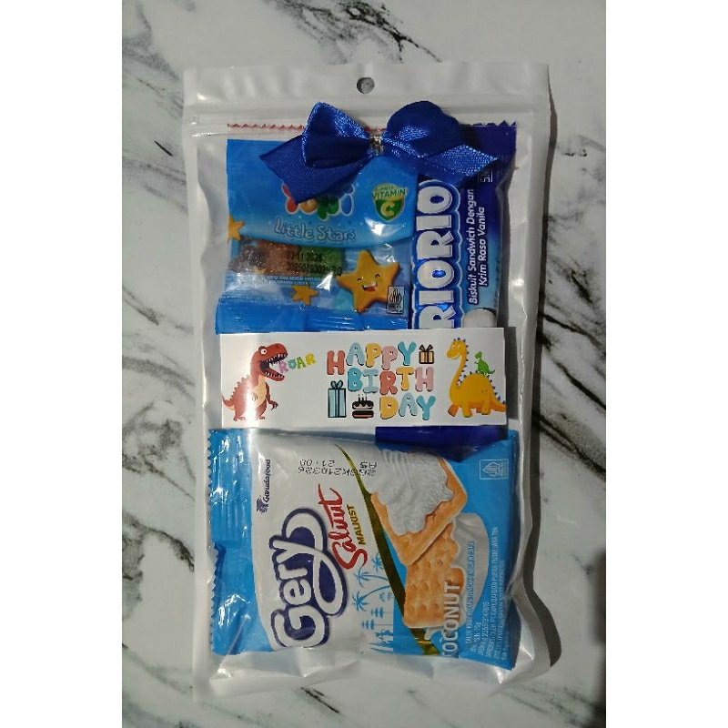 

Gift Mini Snack Biru KeciL / Hampers CamiLan KeciL