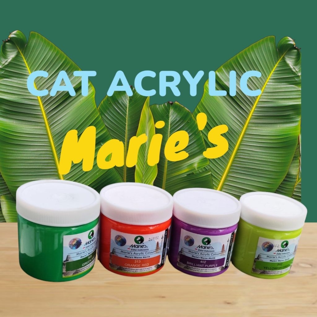 

cat ACRYLIC mari's kemasan 100 ml