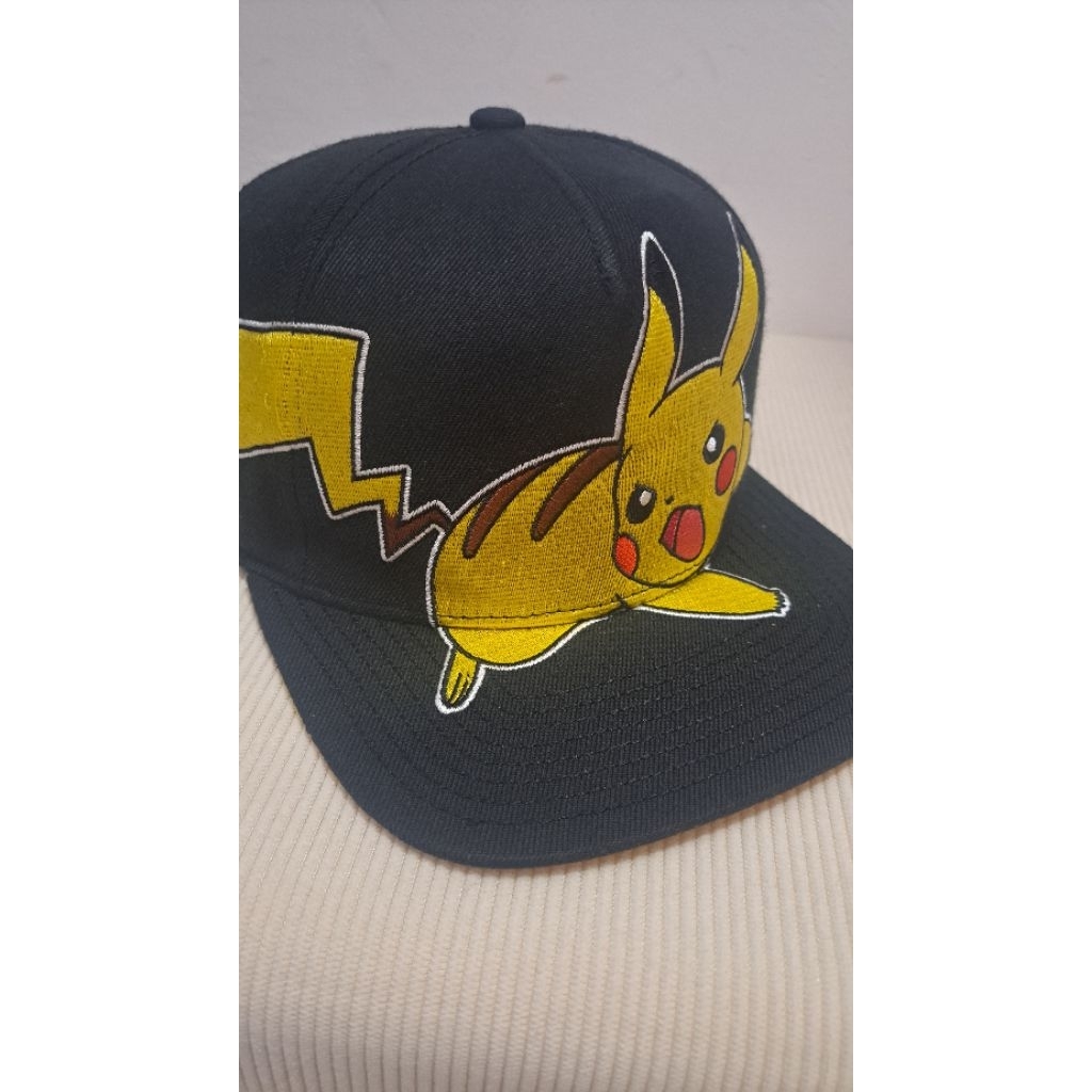 topi snapback pokemon bukan new era