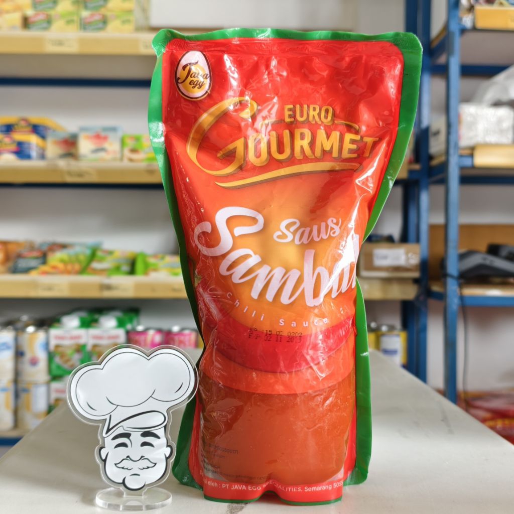 

Saus Sambal 1Kg / Saus Sambal Euro Gourmet 1Kg / Sambal Euro Gourmet 1Kg