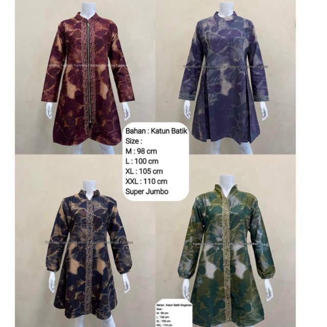 Tunik Batik Sragenan / Tunik Sragenan / Tunik Batik Premium / Tunik Premium / Batik Premium / Tunik 