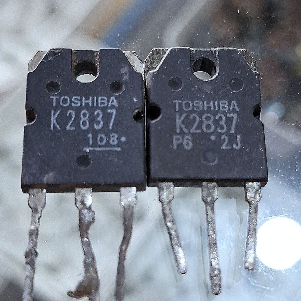 MOSFET K2837 TOSHIBA K 2837 ORIGINAL CABUTAN
