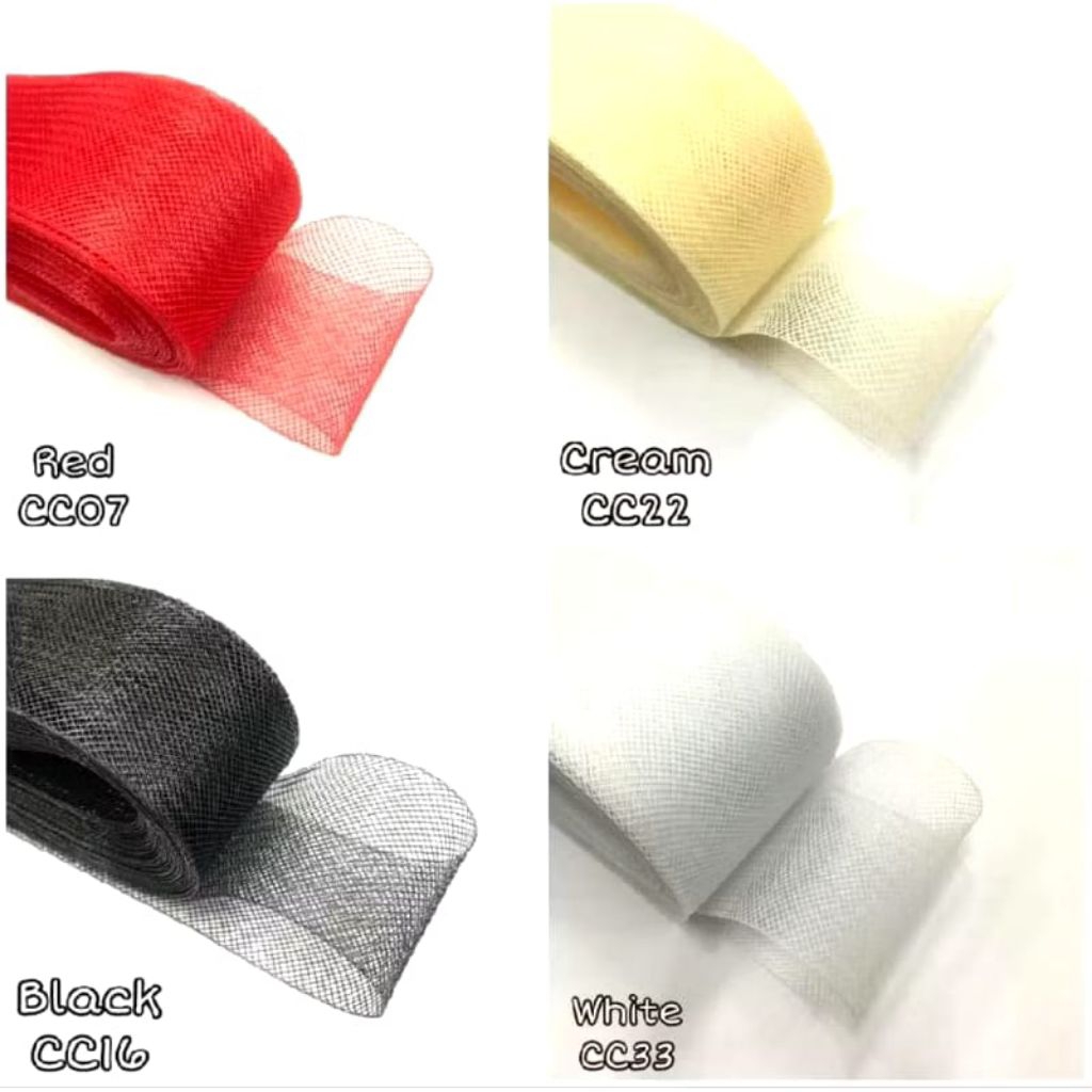 

50 YARD - 1.5 CM YURE KAKU / HH KAKU / HORSE HAIR KAKU / YURE KAKU / PENGEMBANG ROK
