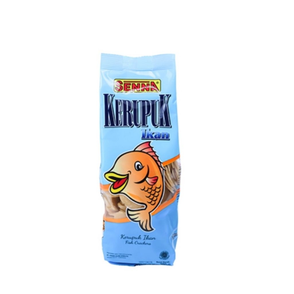 

senna krupukku krupuk ikan pack 380 gram
