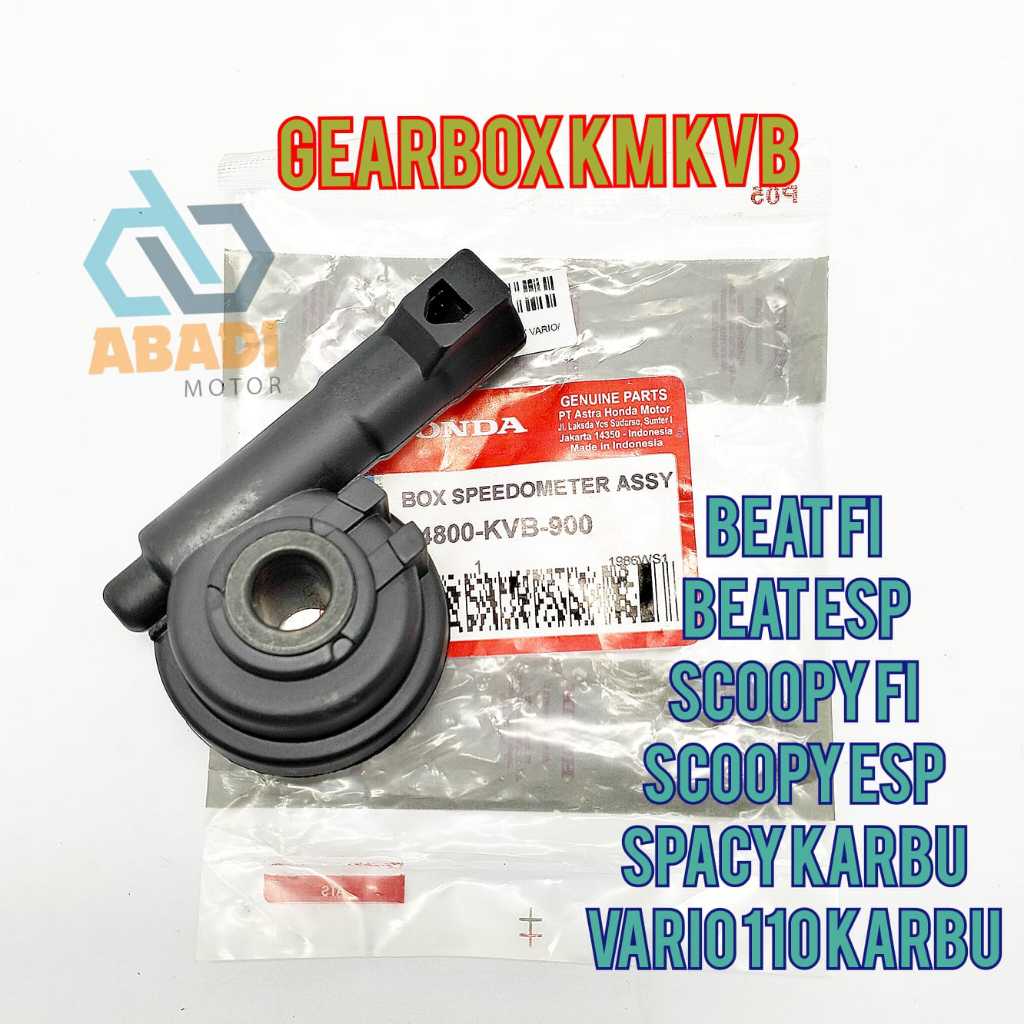 Gearbox Girbok KM Ori Honda KVB Beat FI Scoopy ESP Spacy Karbu Vario 110 Carbu Gear bok Gir Box Spee