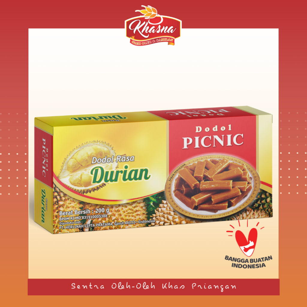

DODOL PICNIC DURIAN 200Gr