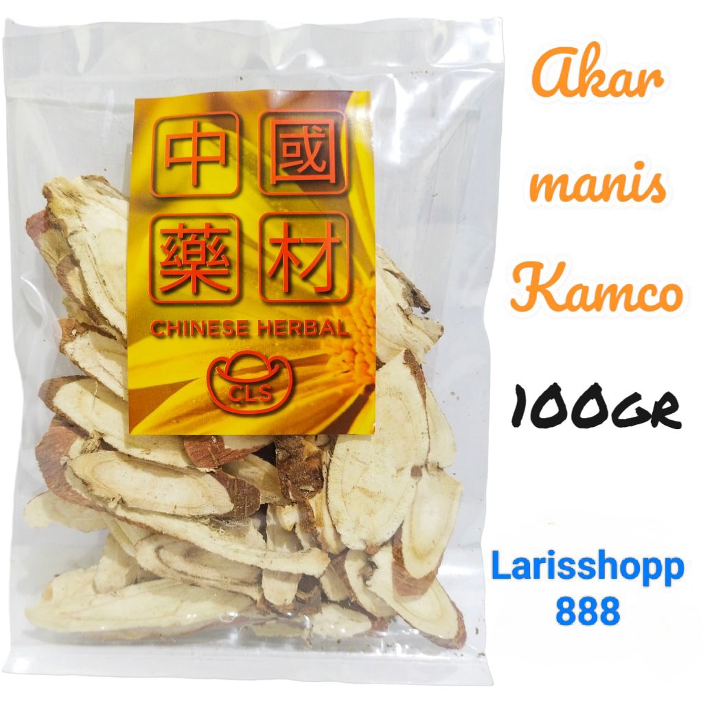 

akar manis 100gram repack / Kam chau 100gr / Kam choo LS