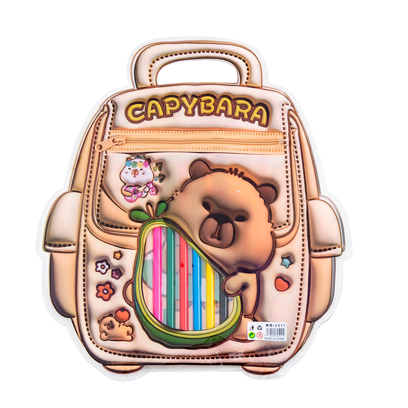 

Pensil set 3 dimensi capy bara new 2025