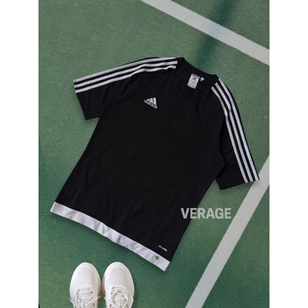 kaos adidas running dryfit second thrift