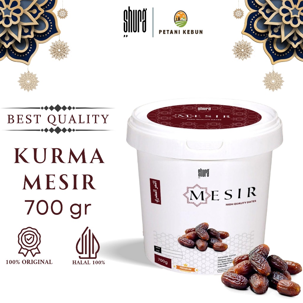 

Shura Kurma Mesir 700gr ember Premium Original High Quality