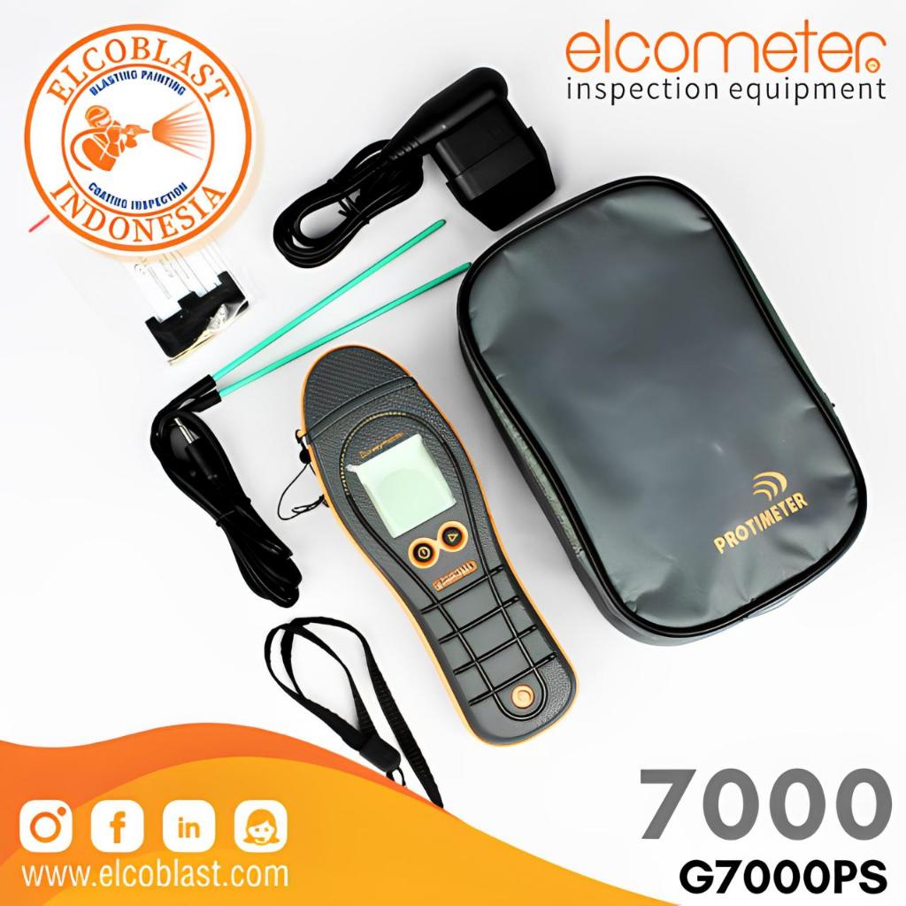 Elcometer 7000 Digital Moisture Meter Model:G7000S (Standard) & G7000PS (Pin-type & Search mode)