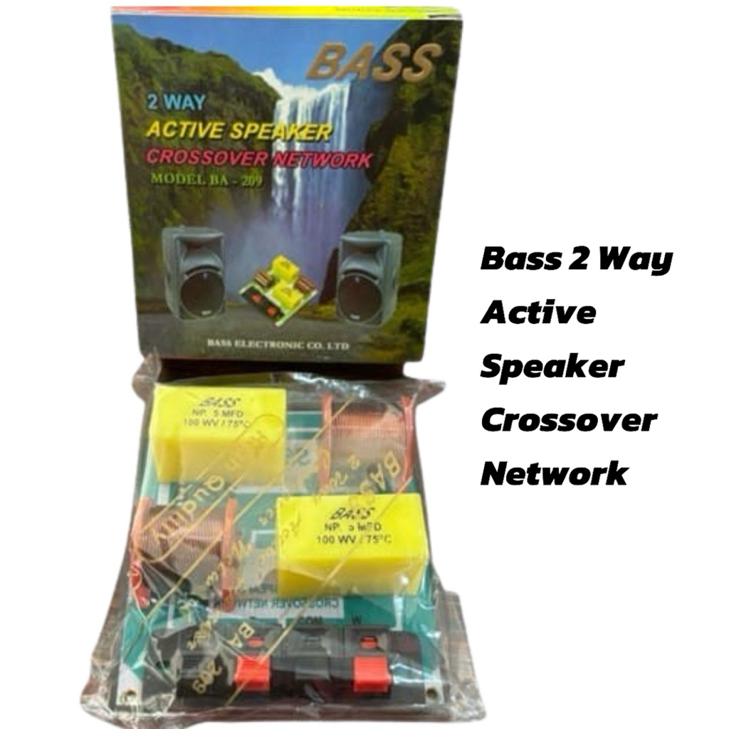 Crossover Bass 3 Way Crossover Network BA-309 | Crossover Pasif 3 Way