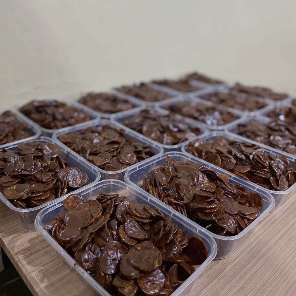 

Keripik pisang Camer (Cau lumer) Cekidap