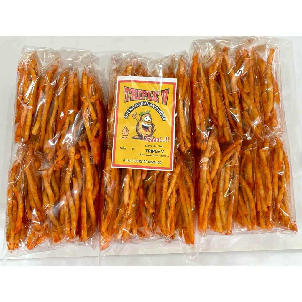 

Stik rasa pedas, keju & original (Snack camilan murah organik| Gurih | Renyah | Pedas | Camilan | Asin | Rasa pedas)