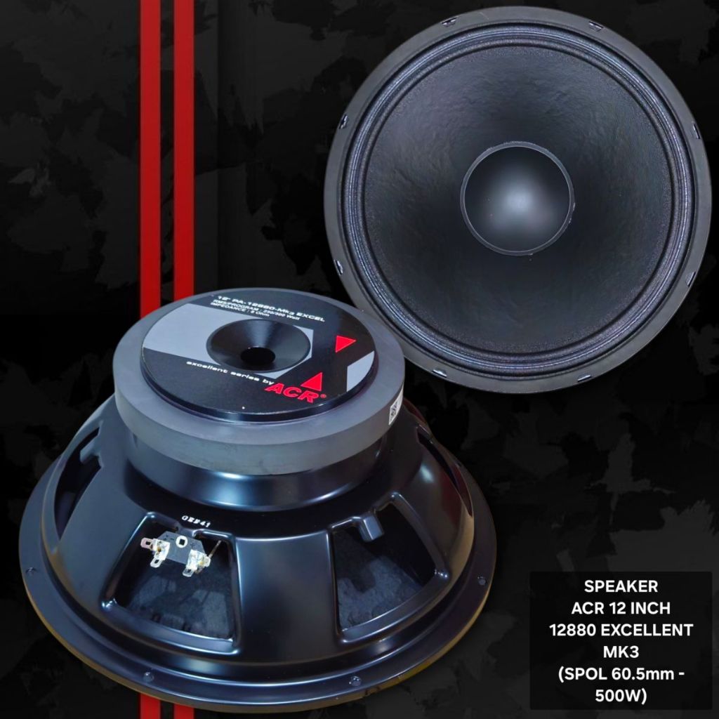 Speaker ACR 12 Inch 12880 MKIII / Spk ACR 12" PA12880 MK3 Excellent Original