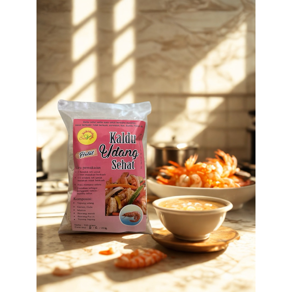 

Kaldu Sun V | Kaldu Jamur | Kaldu Udang | Kaldu Tuna | Kaldu Kelor| Kaldu MPASI
