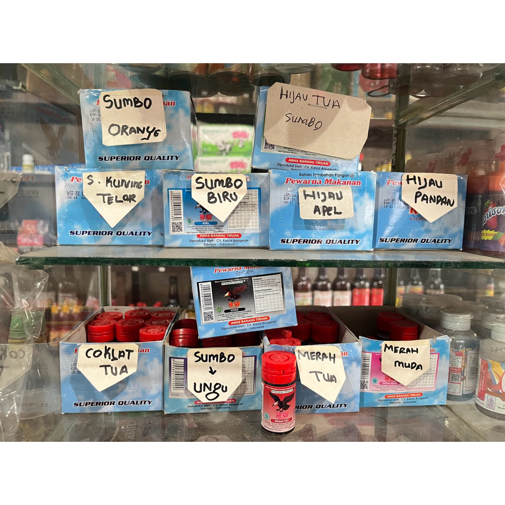 

R&W pewarna makanan sumbo