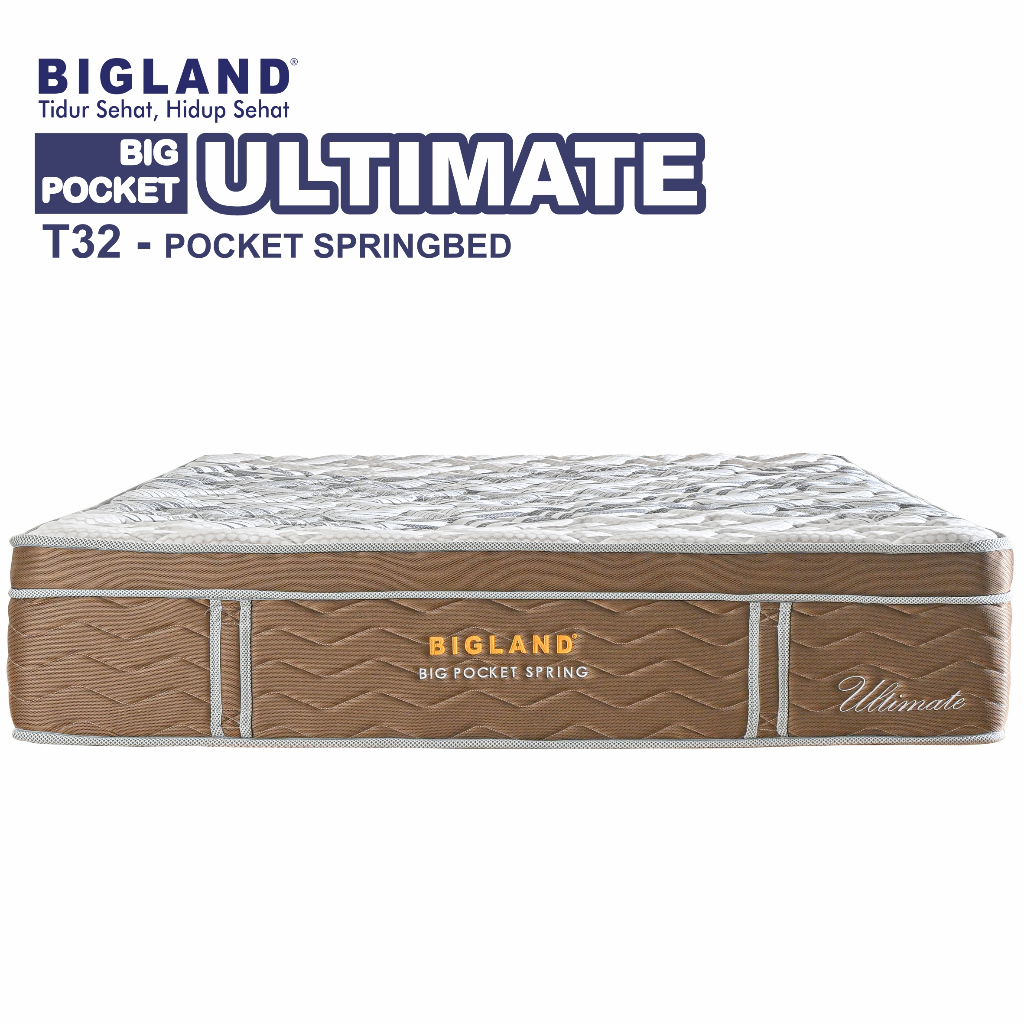 BIGLAND (Official Surabaya) - Matrass / Springbed Bigland, Big Pocket, Big Koil - Bonnel & Pocket Sp
