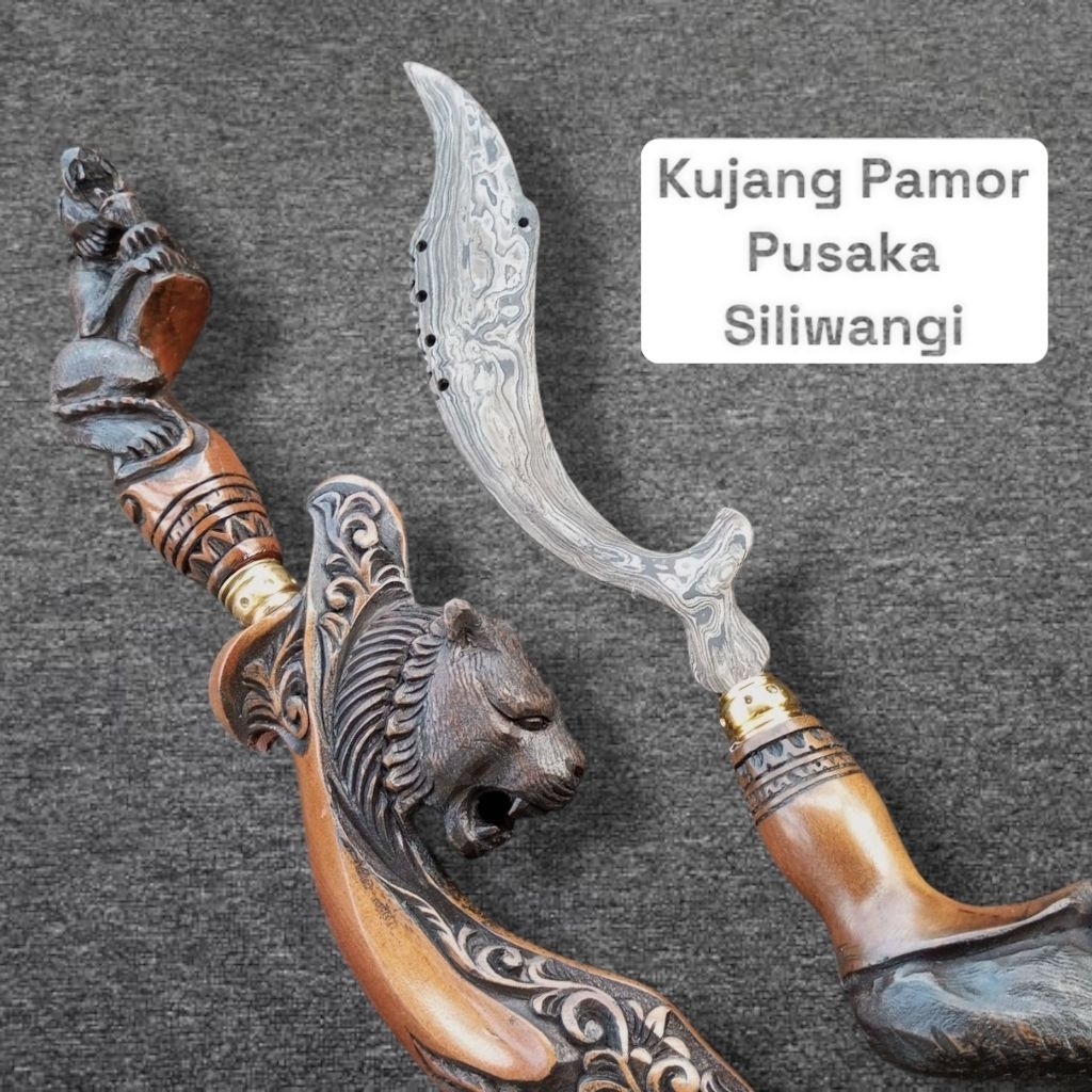 Kujang Pamor Siliwangi - Kerajinan Lokal Antik