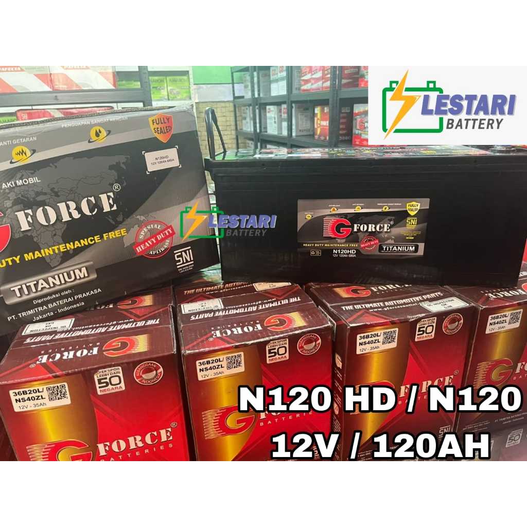 Aki Kering G Force Titanium Kering N120 HD / N120