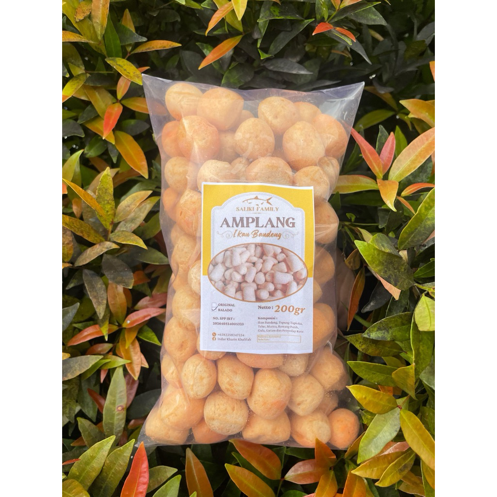 

Amplang Ikan Bandeng Saliki Family 200 Gr