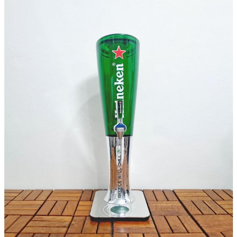 Vintage Tower Heineken Beer kapasitas 3.5L Original BNOB