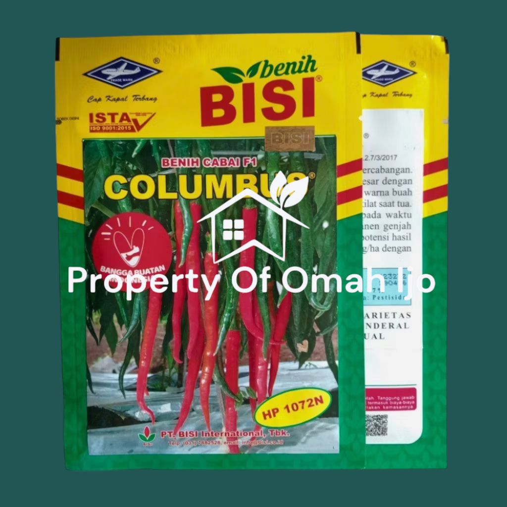 Benih Cabe Columbus F1 10gr Buah Besar Panjang dan Lentur