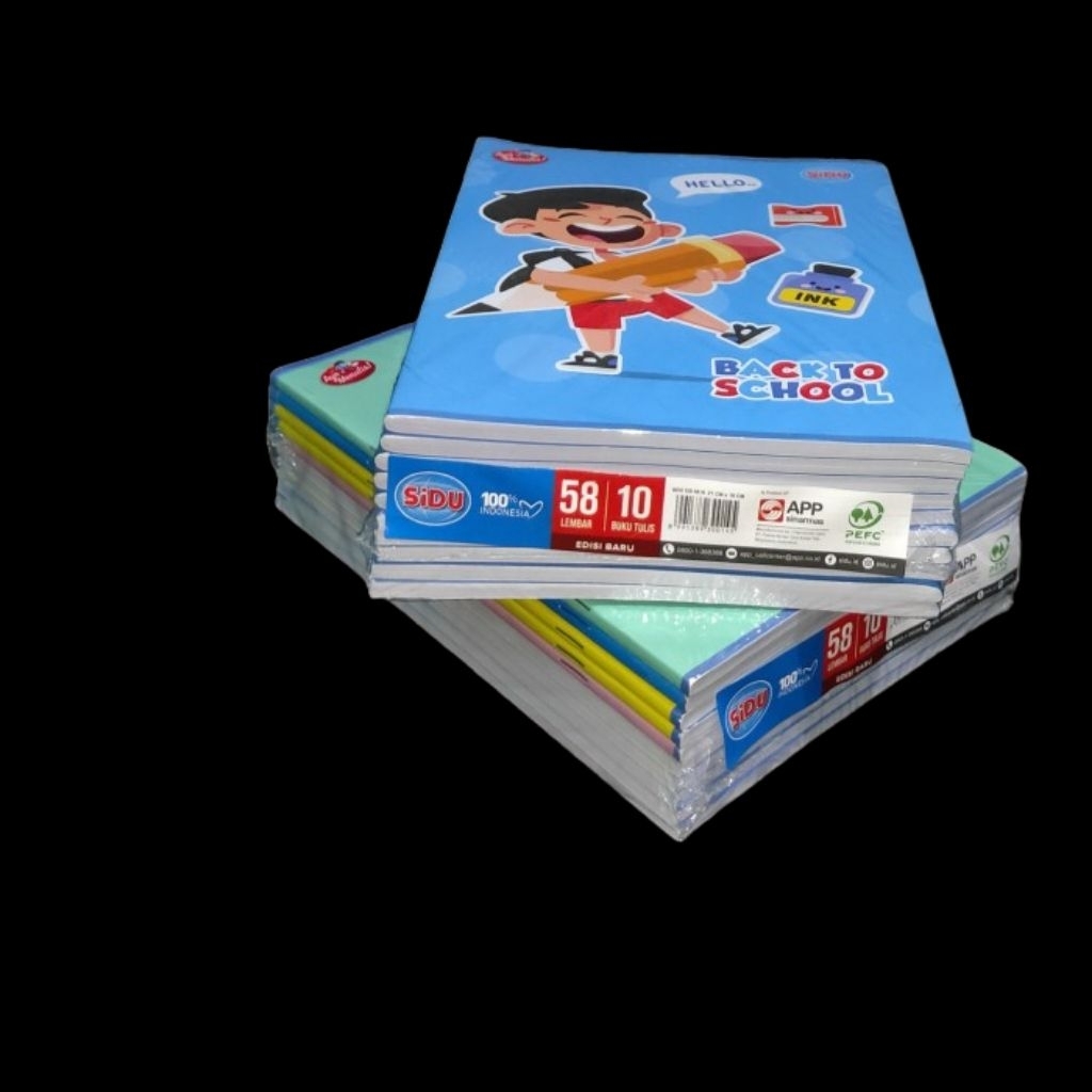 

Buku Tulis Sidu Isi 58 lembar