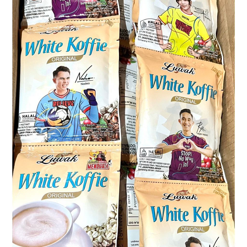 

Luwak white coffee 1 renteng 10sachet
