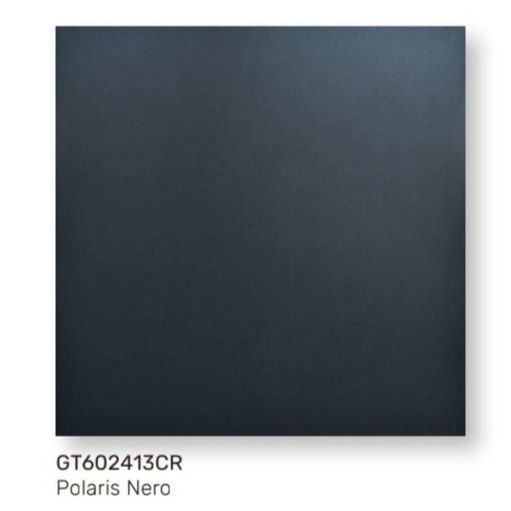 GRANIT MEREK ROMAN TYPE POLARIS NERO UKURAN 60X60 MATT R10