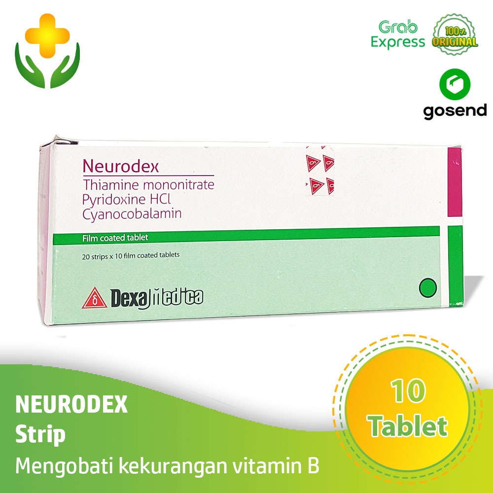 Neurodex 1 Strip 10 Tablet - Vitamin B