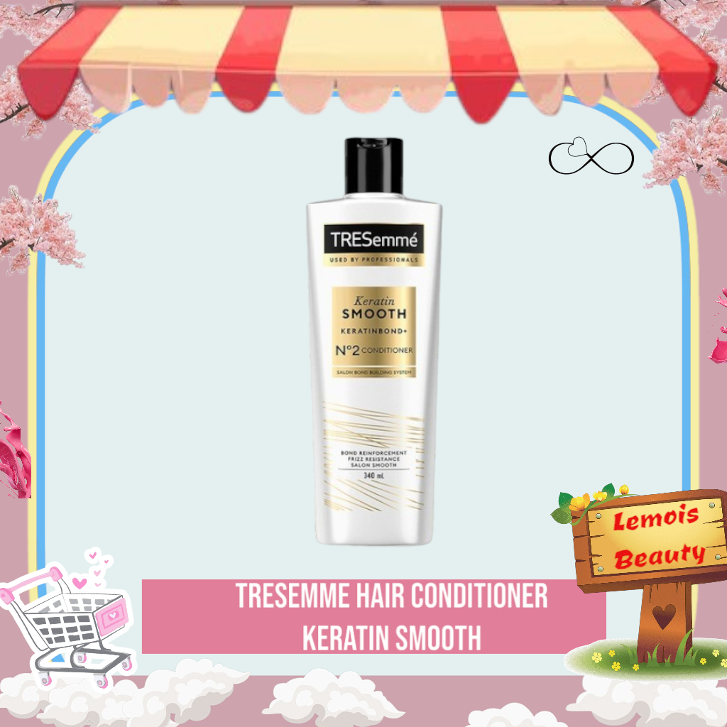 LemoisBeauty- TRESEMME Hair Conditioner Keratin Smooth Rambut Lembut 48 Jam* Perawatan Rambut dengan