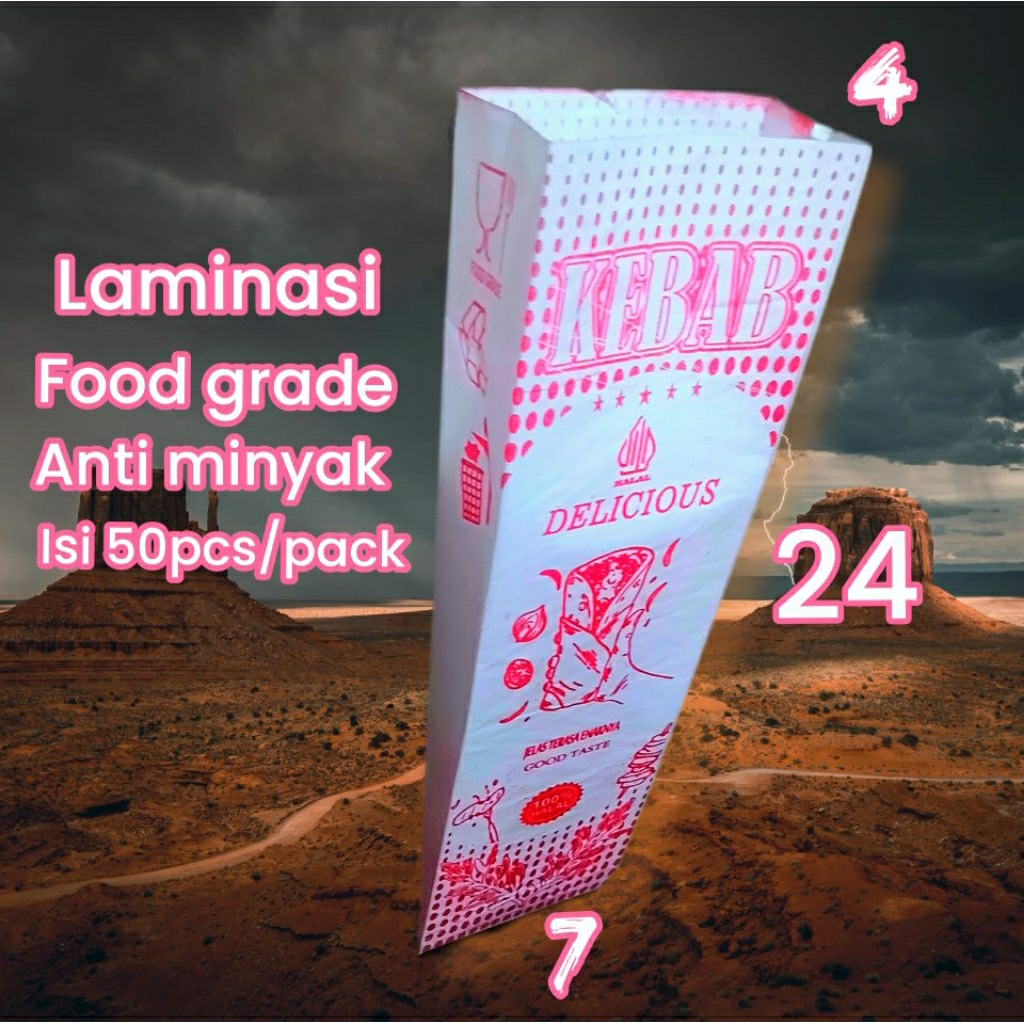 bungkus kebab kemasan kebab kantong kebab bungkus burger shinlin