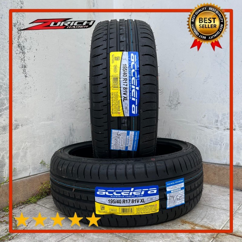Ban Mobil 195 40 R17 Merek Accelera Phi Ukuran 195/40 R17 Tubles