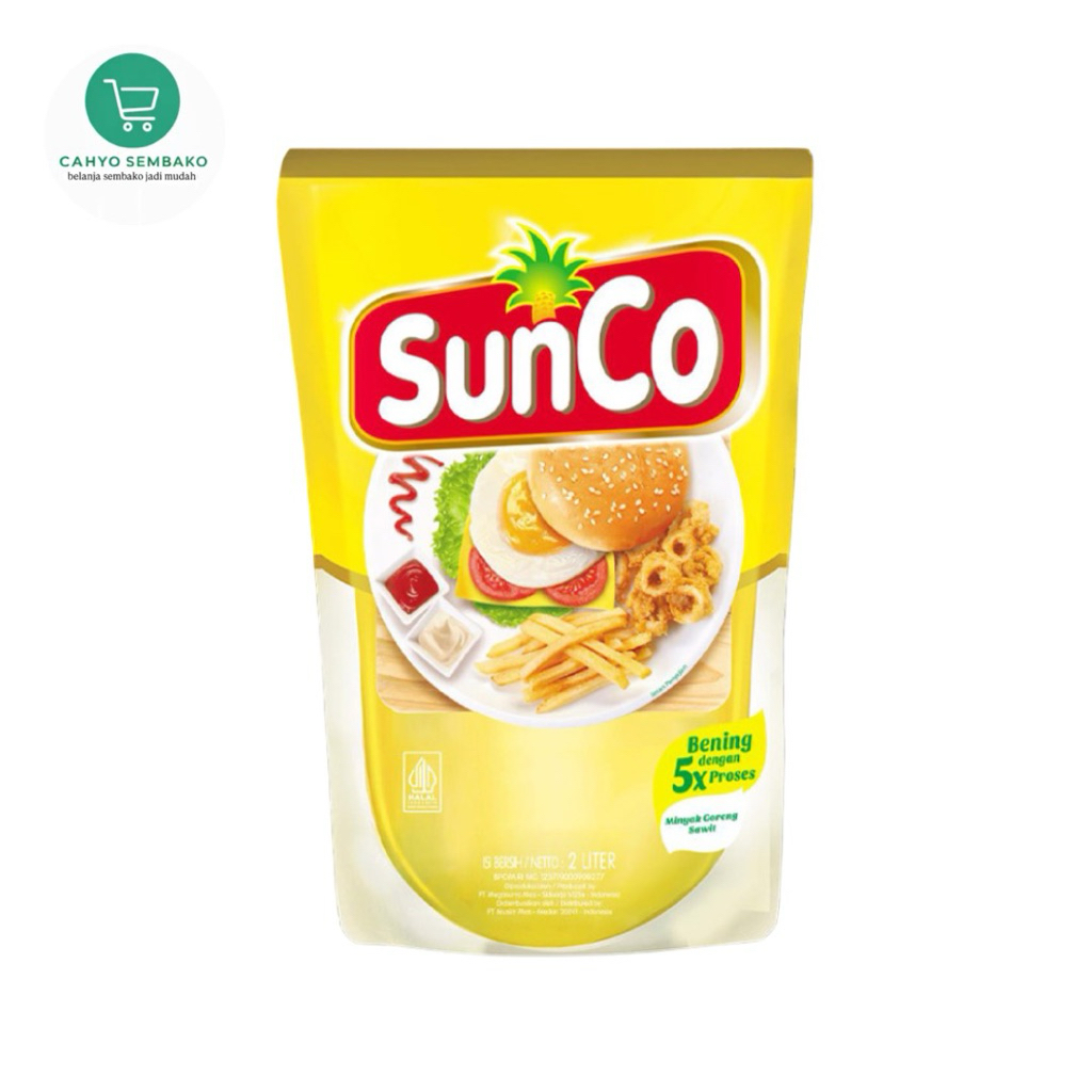 

minyak murah di Shopee Sunco refill 2liter 1pcs