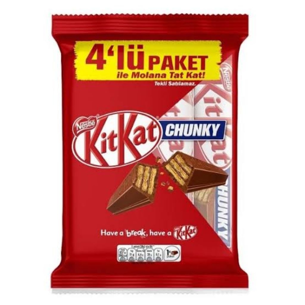 

Kitkat chunky cokelat wafer