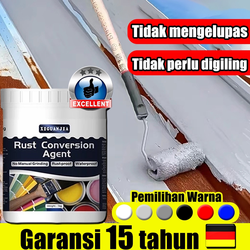 Pengeringan Cepat 6 Jam Cat Anti Karat Metal Pembersih Karat Quick Drying Rust Remover Rust Converte