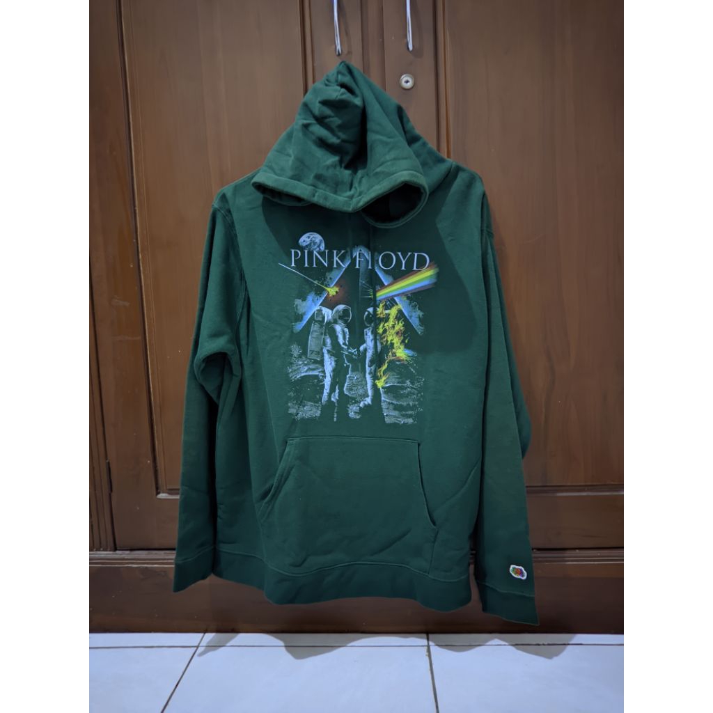 Hoodie sweatshirt Hijau Pink Fl*yd, fruit of the loom (bootleg)