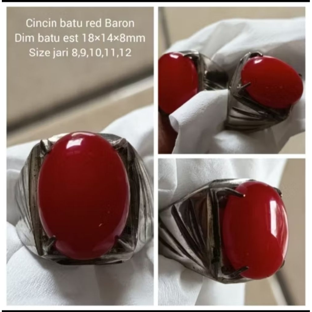 Red Baron ring stenlis