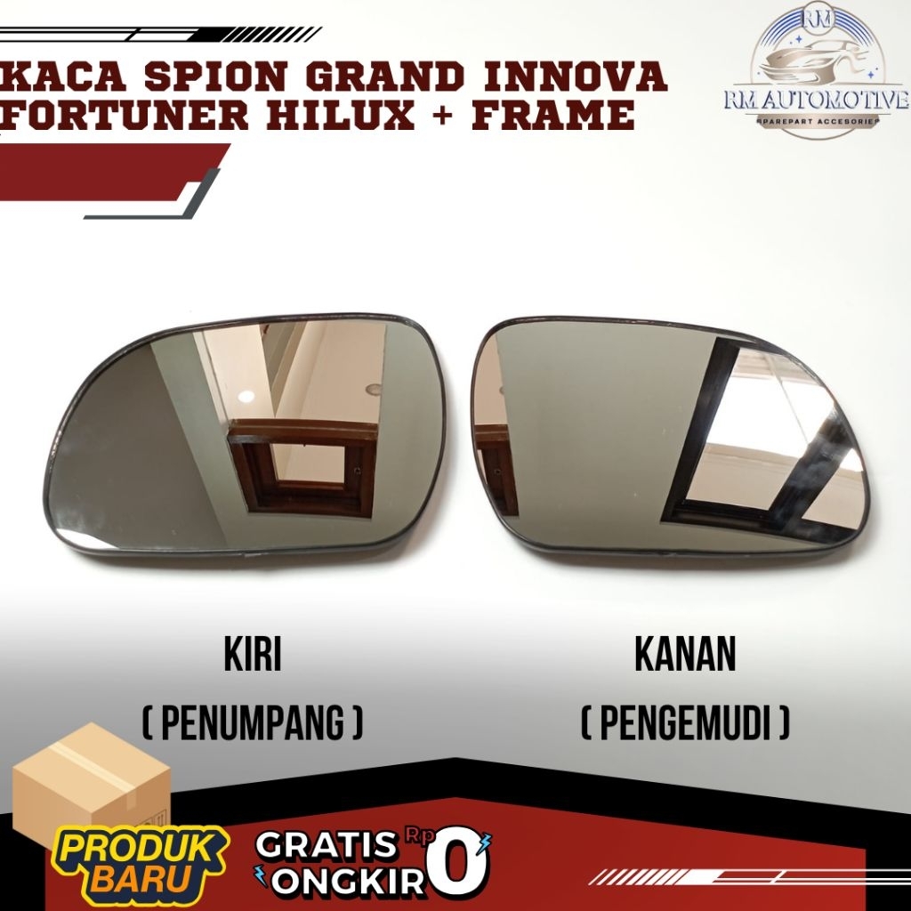 Kaca Spion Grand Innova Fortuner Hilux 2012-2015 Original