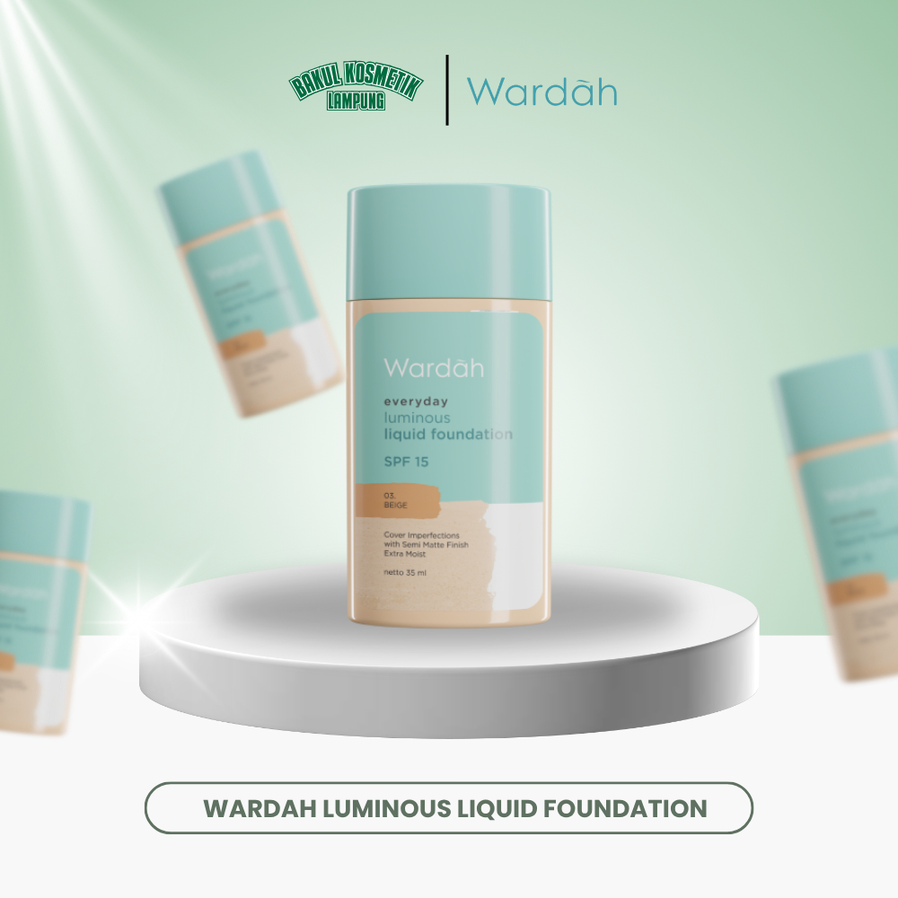 Wardah Luminous Liquid Foundation
