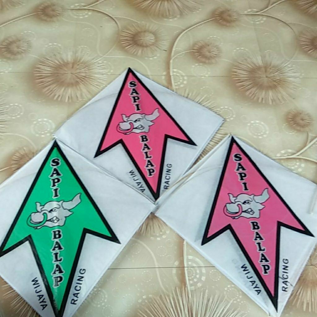 layangan Sukhoi super sapi balap, dapat 10 pcs