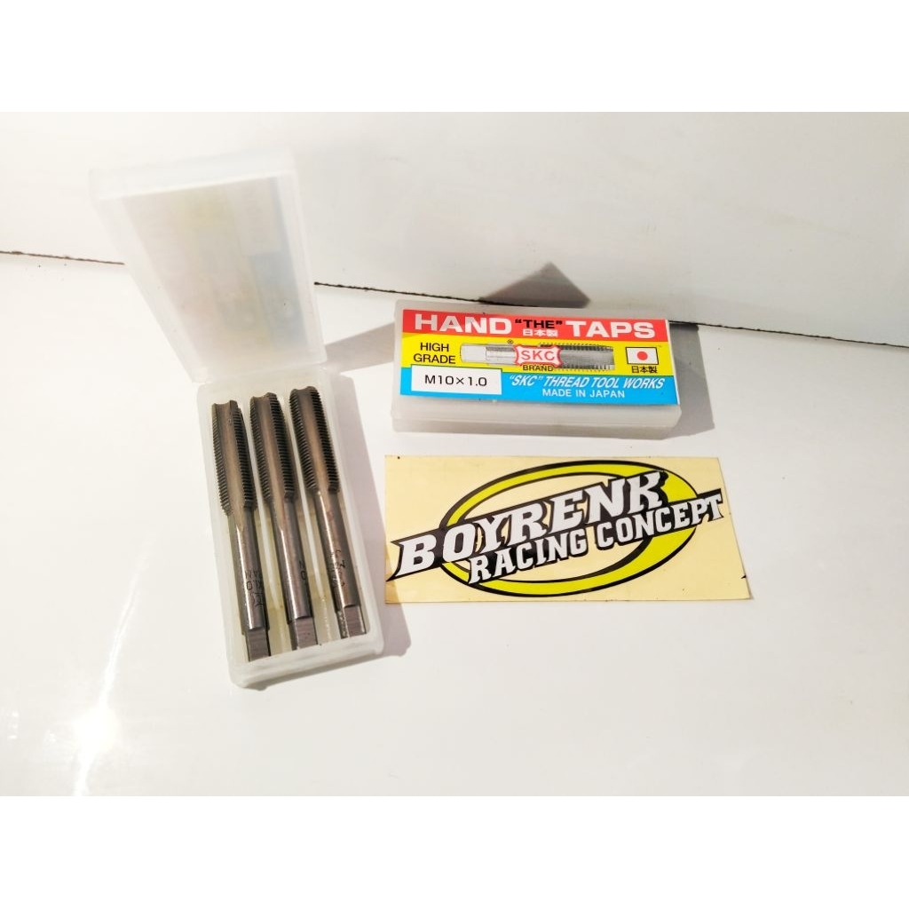 Handtap SKC M10x1.0 / Hand Taps Mata Tap M 10 x 1.0 SKC ORIGINAL JAPAN HIGH GRADE ISI 3PCS - BOYRENK