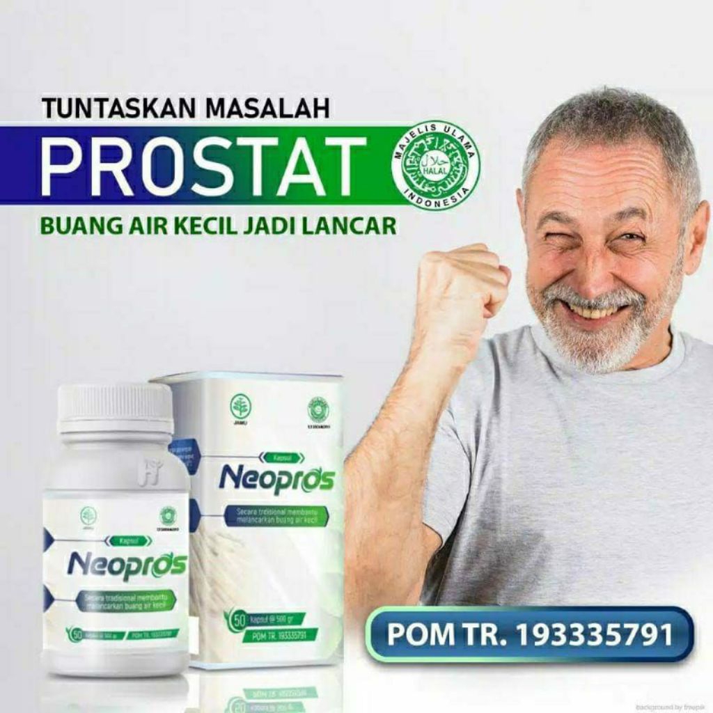 Terbaik Neopros Asli Original Tuntaskan Masalah Kanker Prostat & Neopros Obat Melancarkan Buang Air 