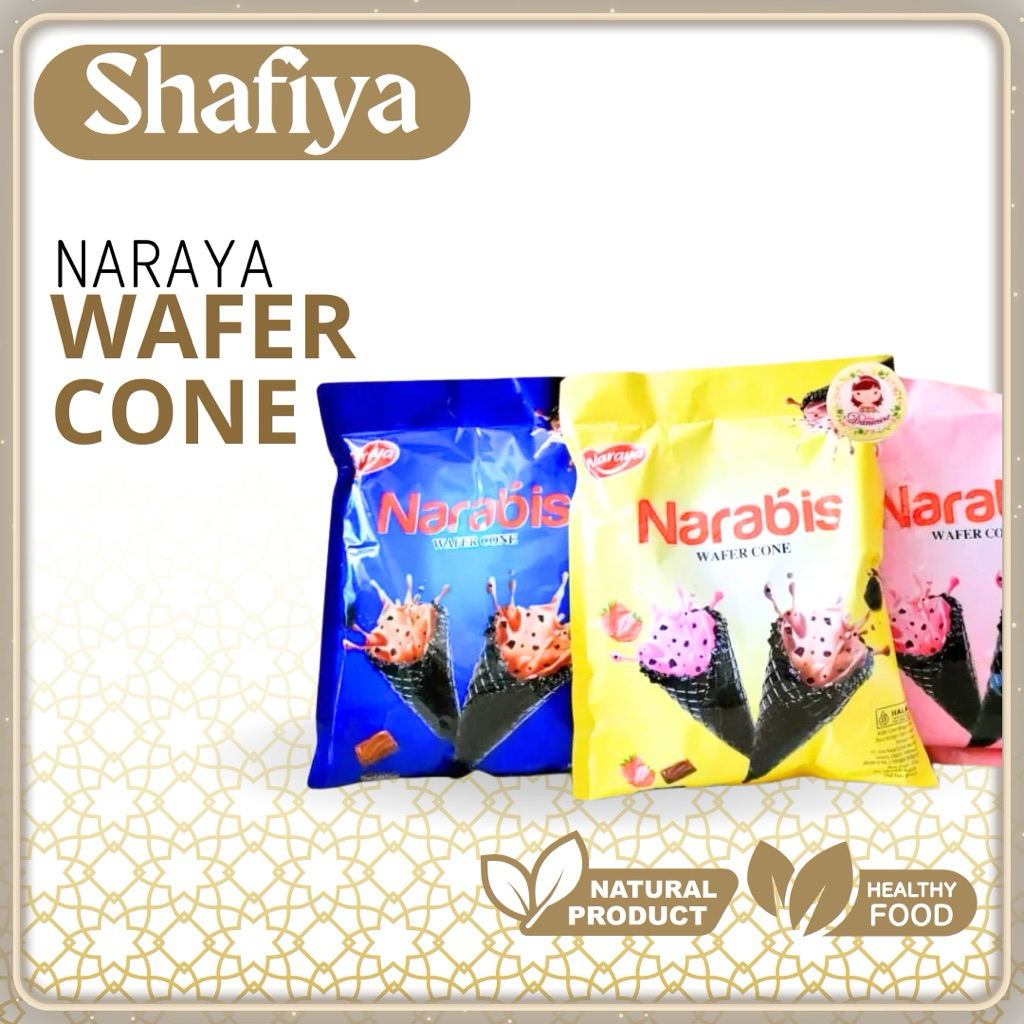 

Narabis Wafer Cone Cream All Varian Assortment 220 GR