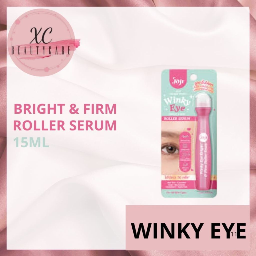 JOJI SECRET YOUNG WINKY EYE BRIGHT AND FIRM ROLLER SERUM 15ML / EYE ROLLER / EYE SERUM / SERUM DAN R