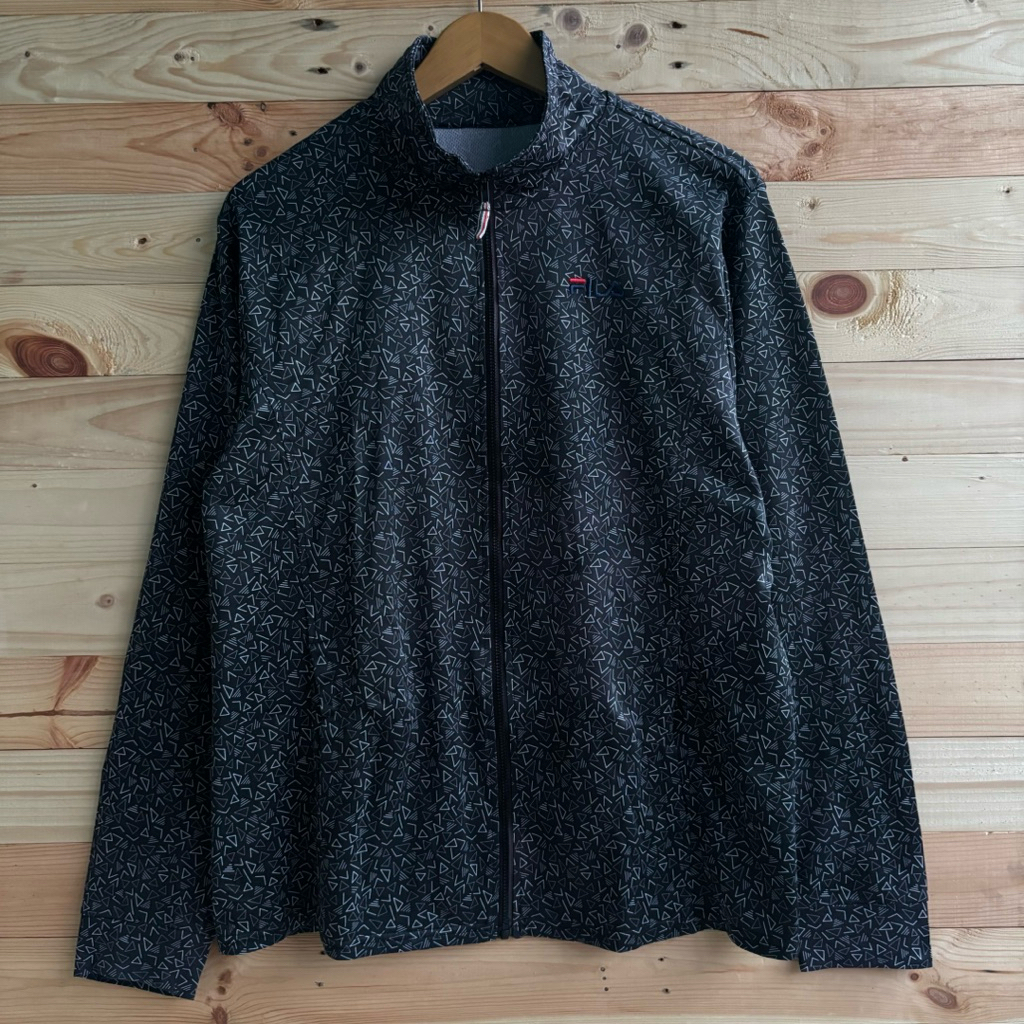 Jaket Tracktop Fila Heritage Paisley - Second Very Good Condition Untuk Pria & Wanita