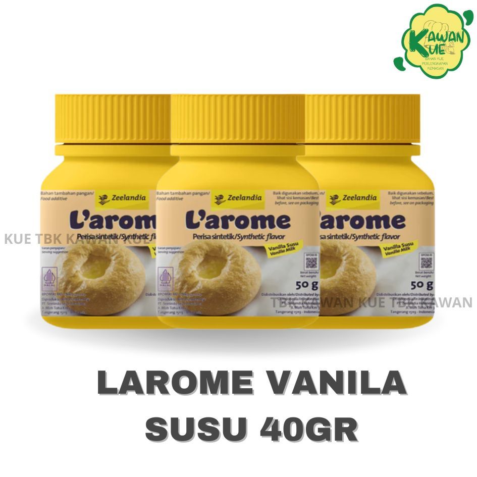 

Larome Vanila Susu Bubuk 40 gr