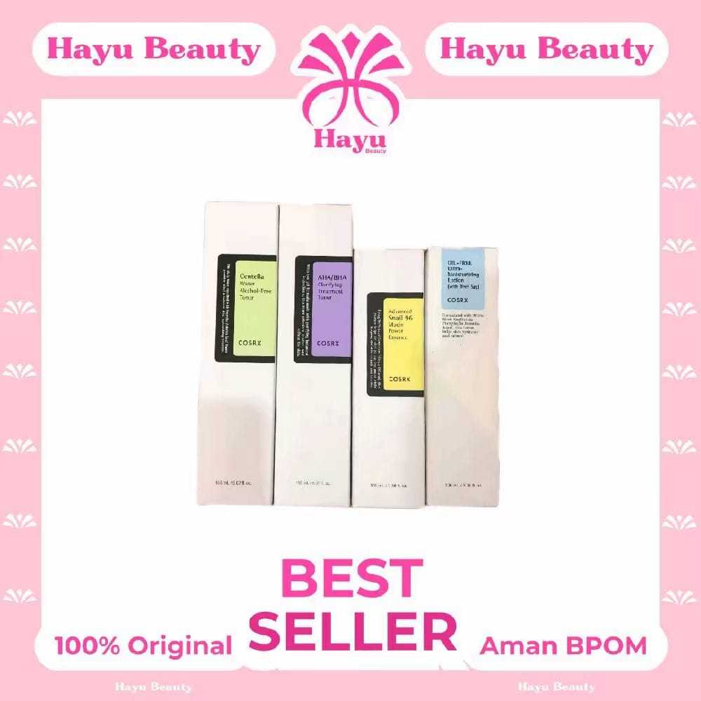 COSRX OIL ULTRA MOISTURIZING ADVANCED SNAIL 96,CENTELA WATER TONER , AHA / BHA TONER